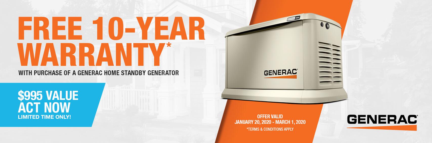 Homestandby Generator Deal | Warranty Offer | Generac Dealer | Lincoln University, PA